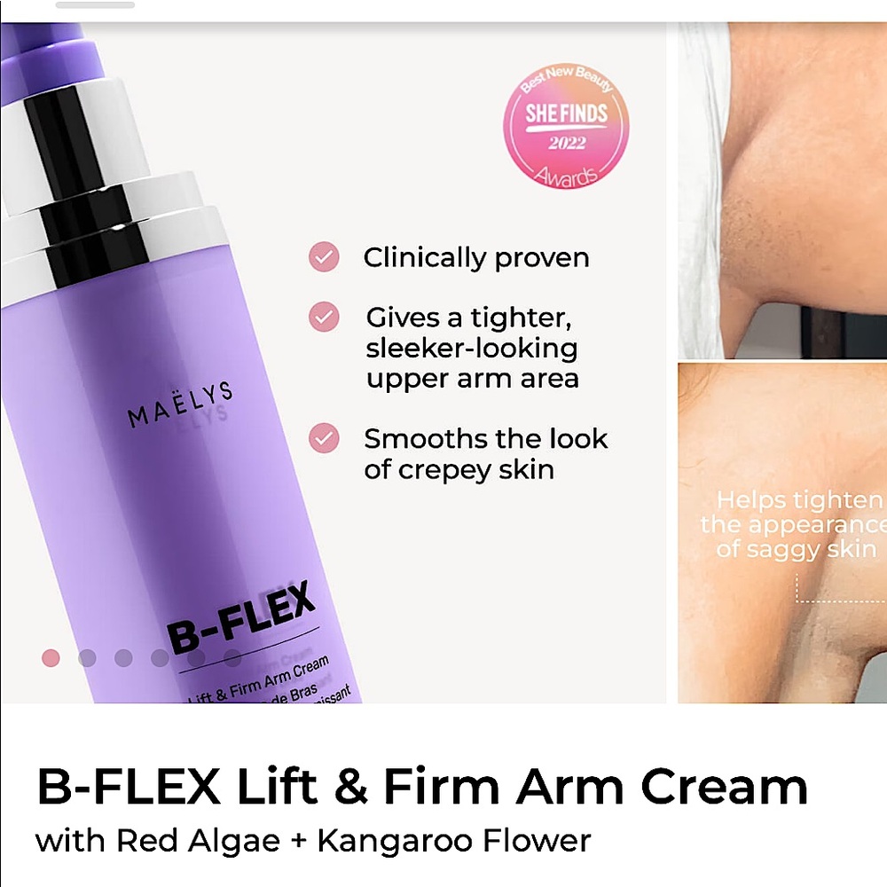 B-Flex lift and firm arm creme
